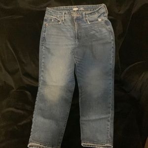 Women’s Old Navy O. G. Straight High Rise Jeans Size 10 Petite